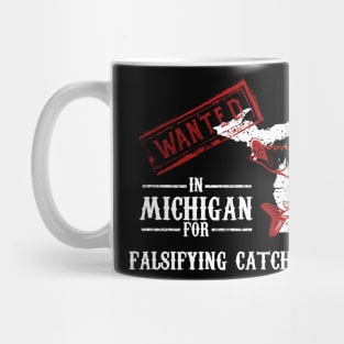 Michigan Fishing Lover Mug